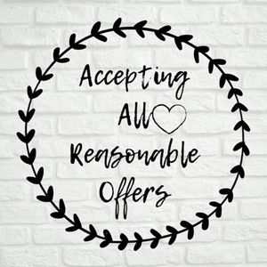 I love offers! ❤️❤️❤️❤️❤️